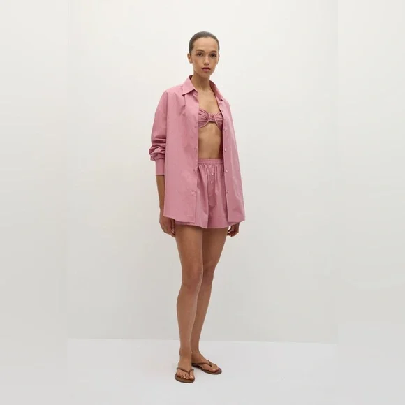 NWT Faithfull the Brand Lonia Shorts in Valentine Size M‎